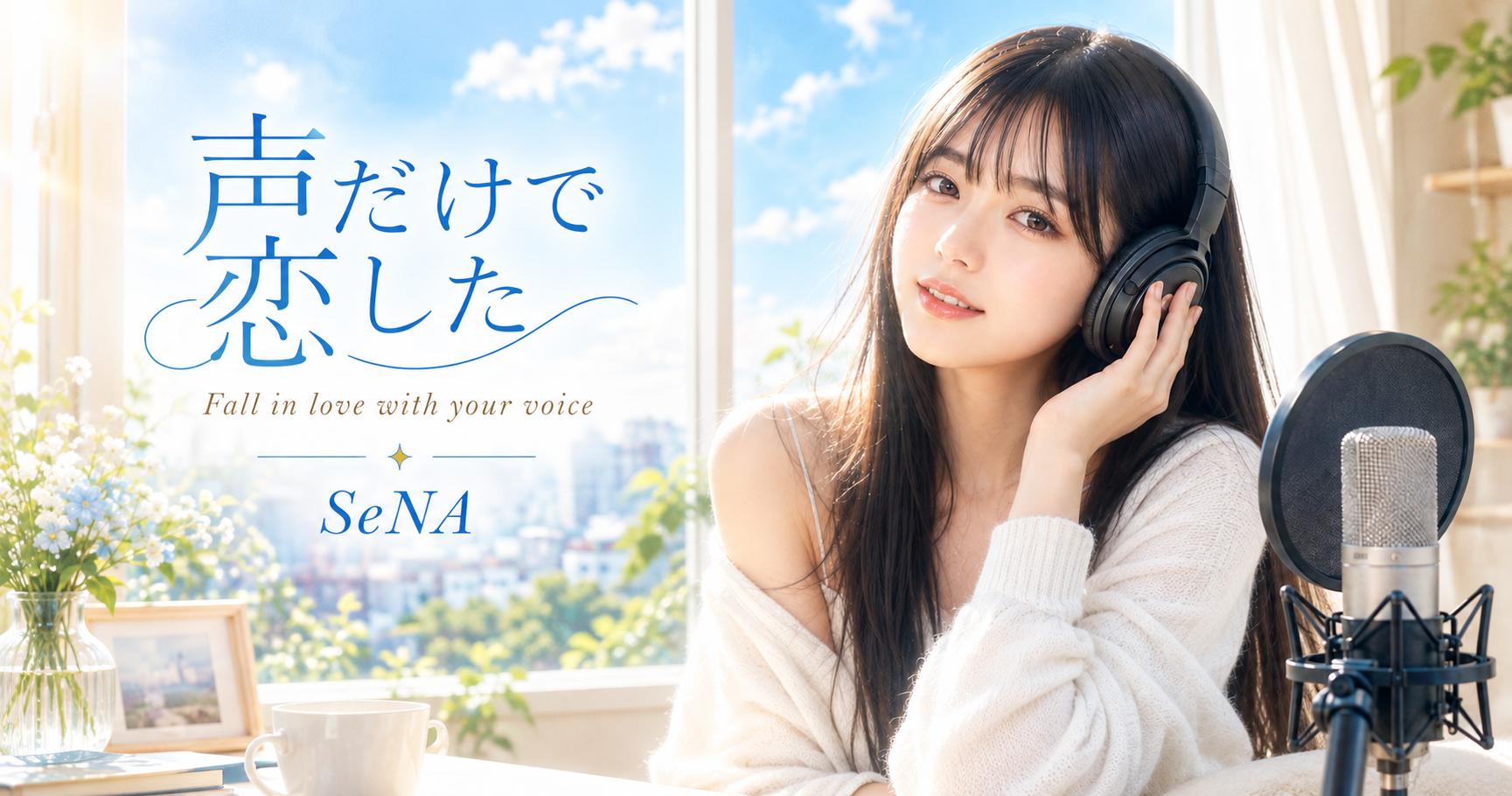 AI歌姫SeNA、AISA Radio ALPSに初楽曲「声だけで恋した」を登録しました♪